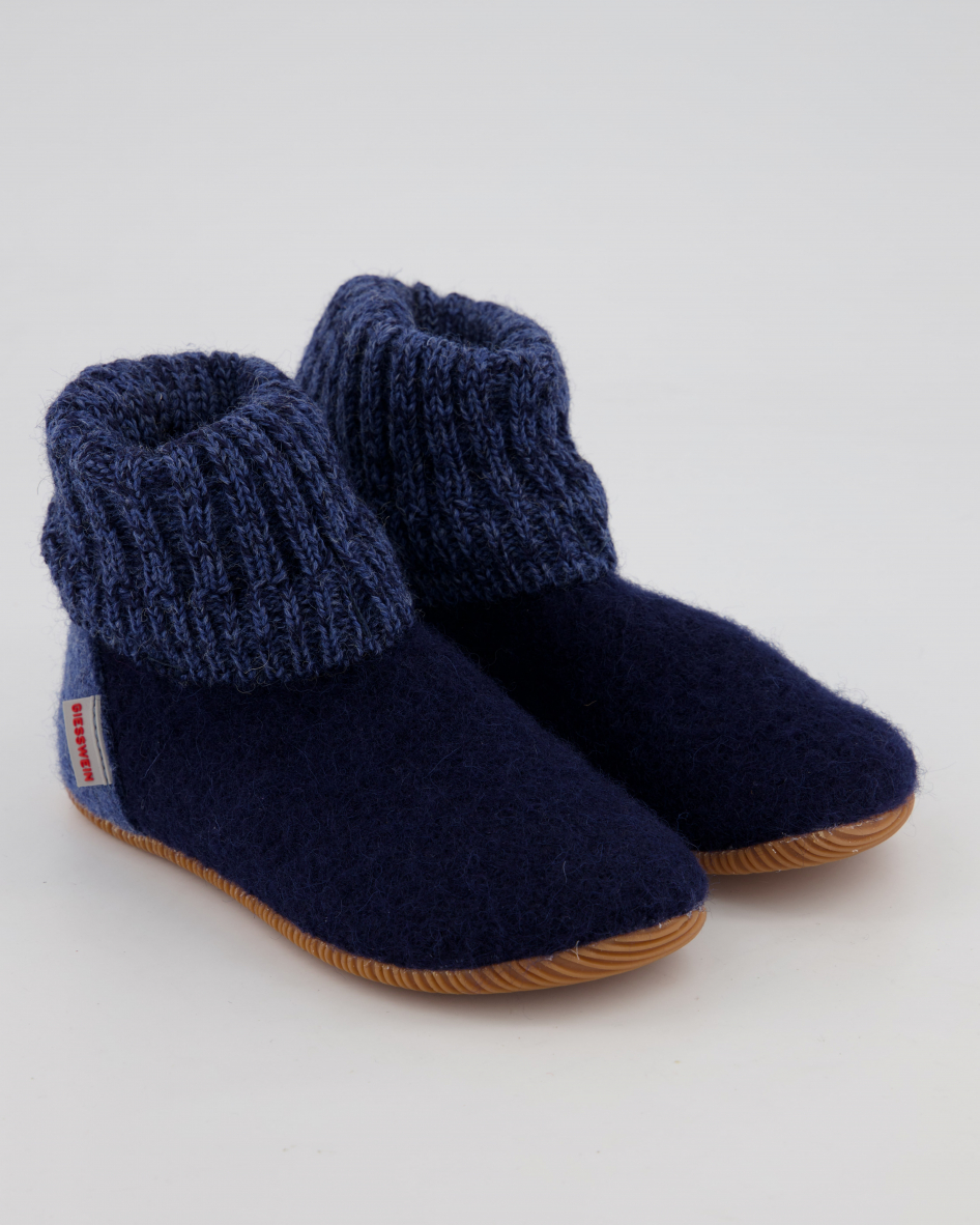 Giesswein WILDPOLDSRIED KIDS SLIM FIT Hausschuhe in Blau