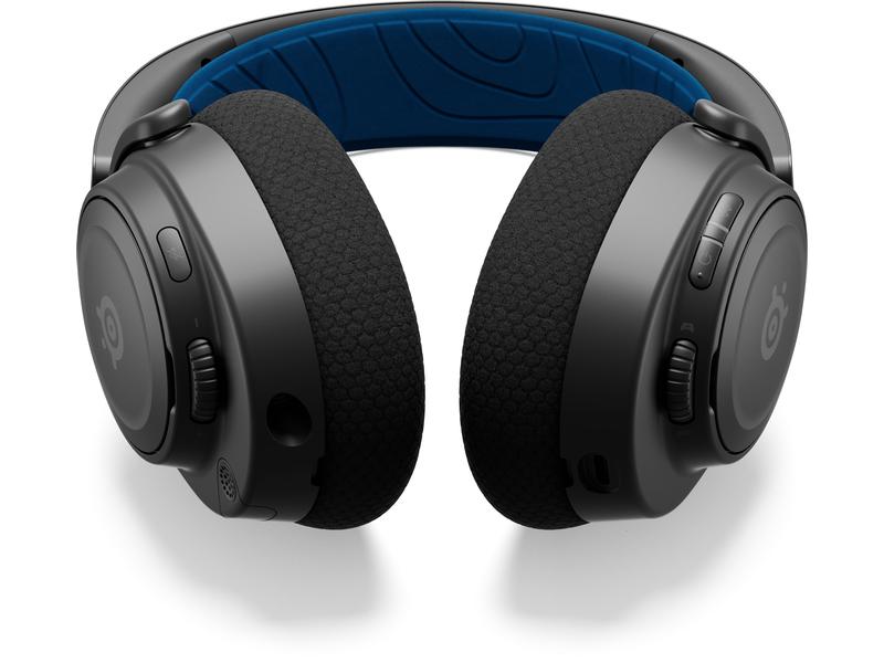 Steel Series Headset Arctis Nova 7P Blau/Schwarz Kabelloses Gaming-Headset mit Surround-Sound