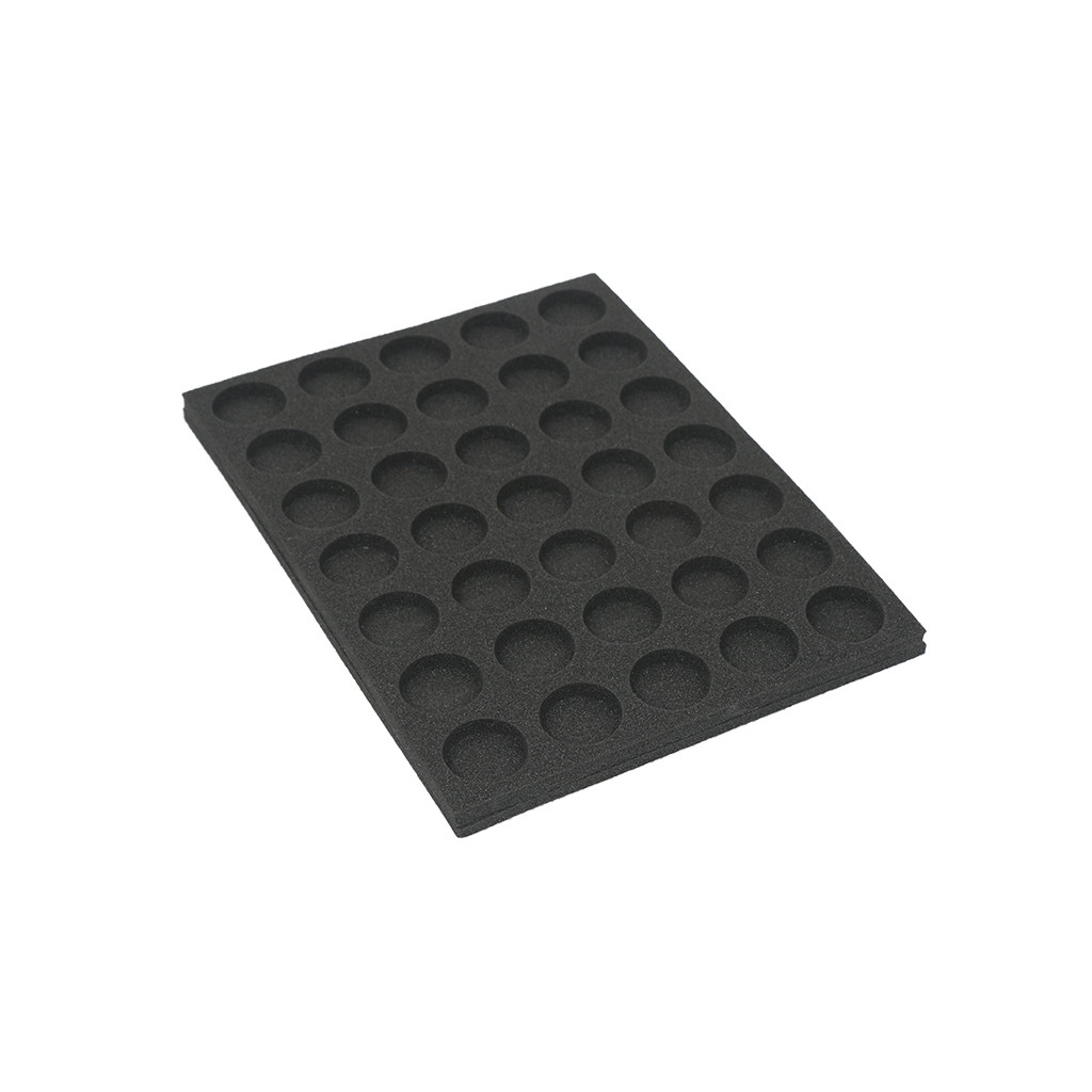Rangement Safe & Sound - Mousse pour 35 Figurines Debout (Socles 32mm)
