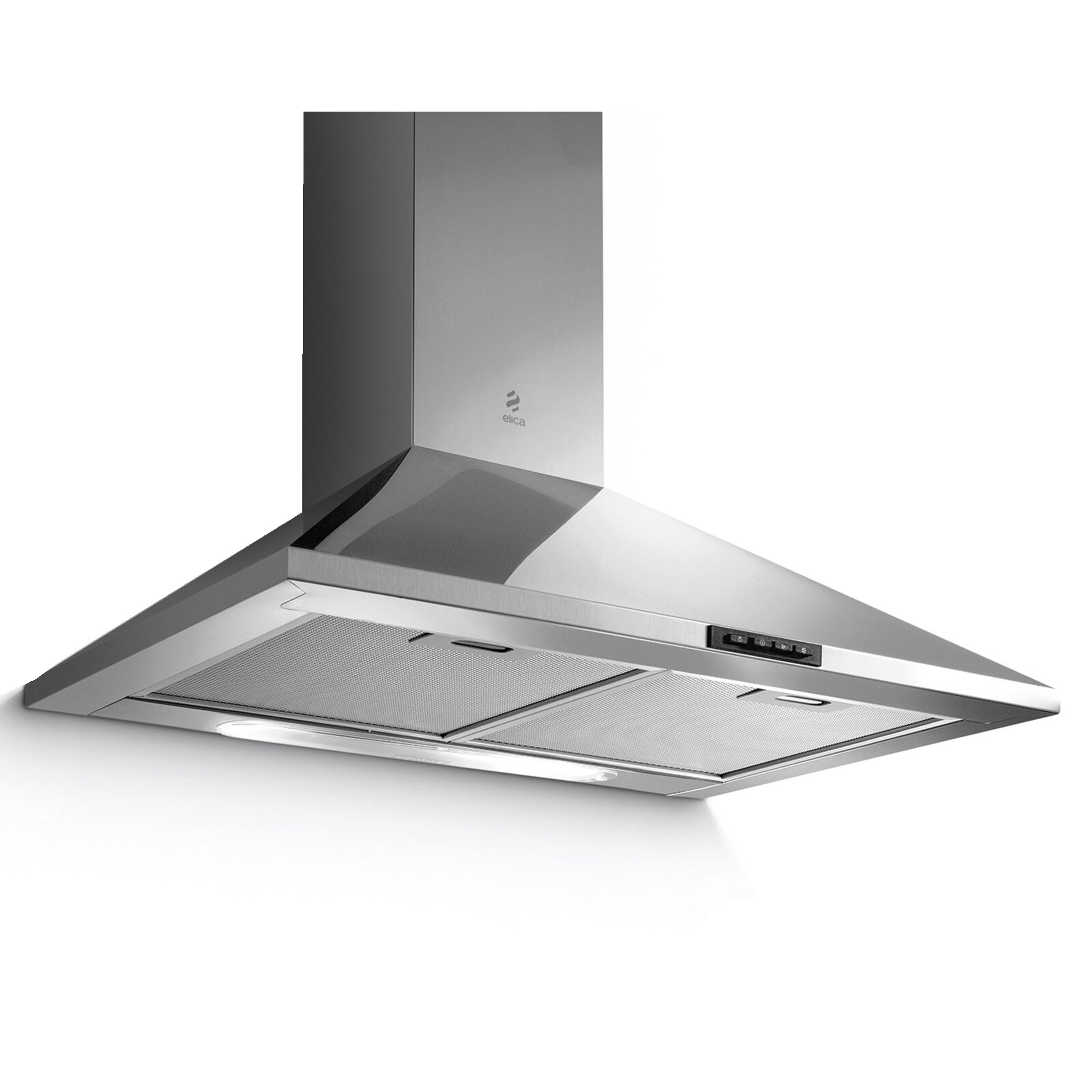 nobilia Küchenblock TOUCH - Lacklaminat schiefergrau - schwarz matt - Kühlschrank rechts - 310 cm