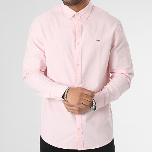 Chemise Manches Longues Classic Oxford 5408 Rose