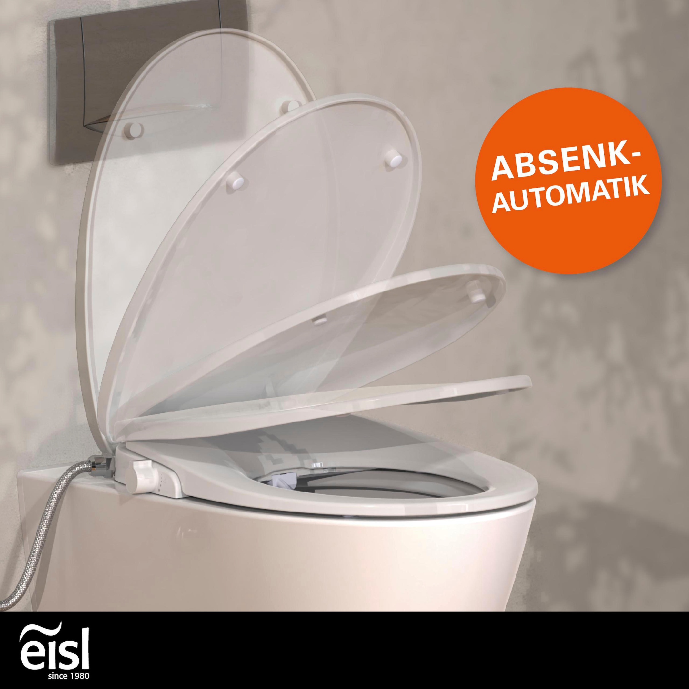 Eisl Dusch-WC-Sitz »Bidet Einsatz« Absenkautomatik, Schnellverschluss