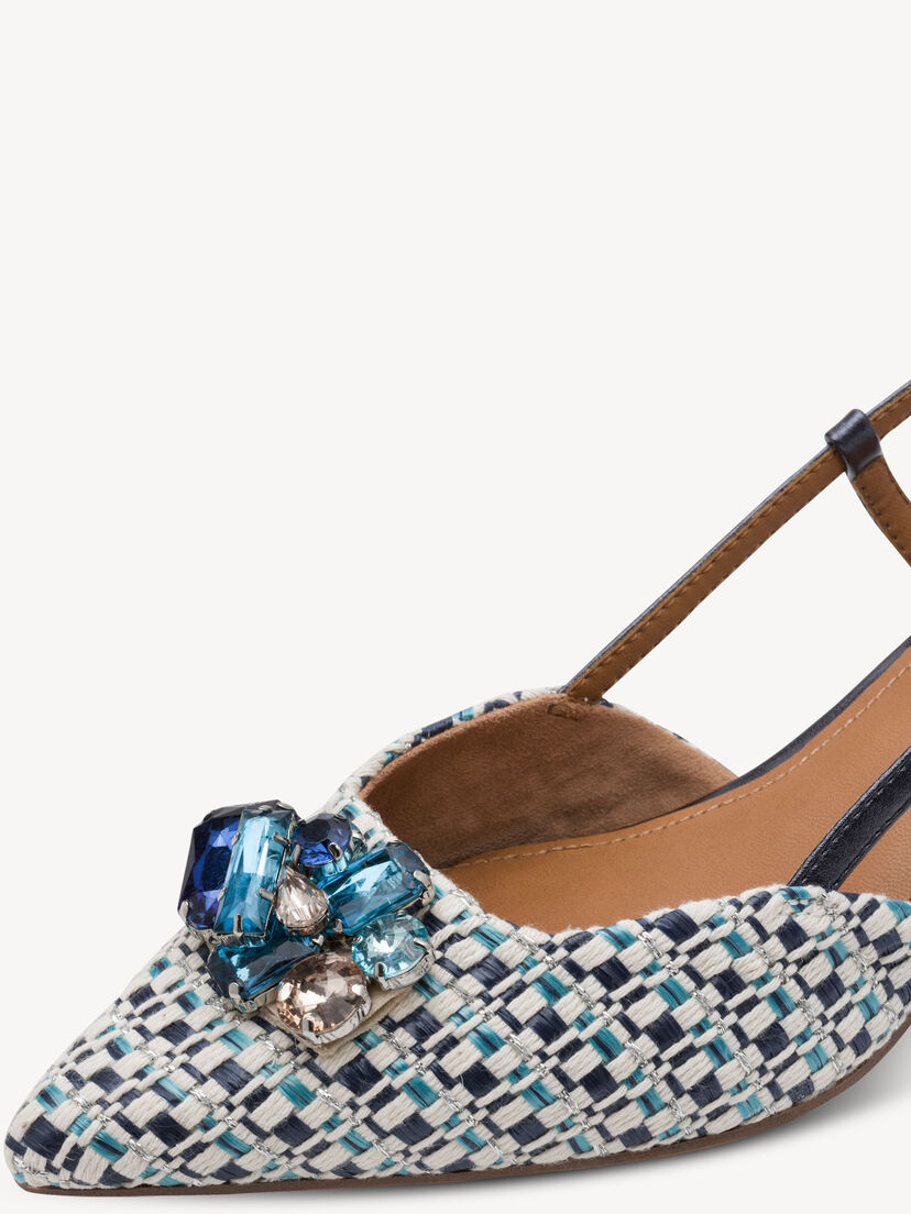 Slingpumps - blauw