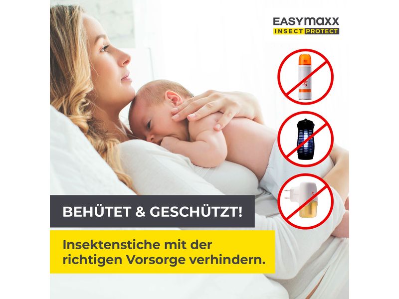 EASYmaxx Tür-Moskitonetz Strong Click, 100 x 210 cm, schwar Moskitonetz mit Magnetverschluss für Türen