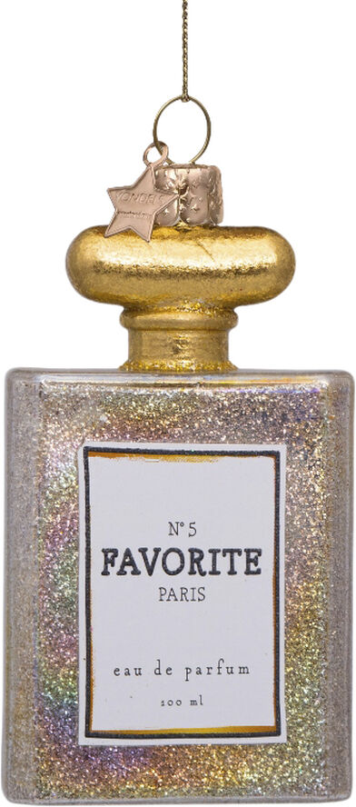 Vondels Ornament glas parfume transparent VONDELS Transparant