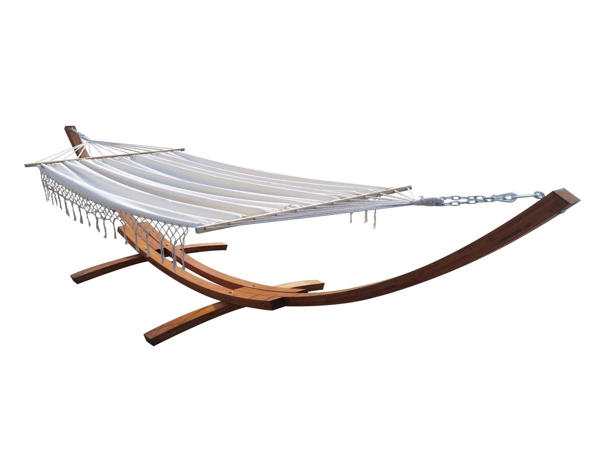Buitenkado Tweepersoons 420 cm hangmat – Cream white