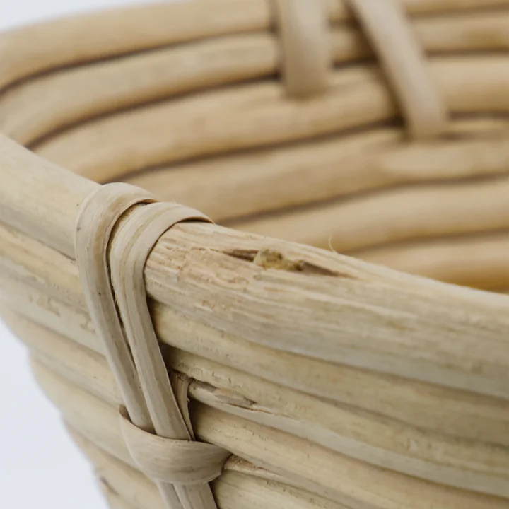 House Doctor - Conical Aufbewahrungskorb, L 20 x H 6 cm, Rattan