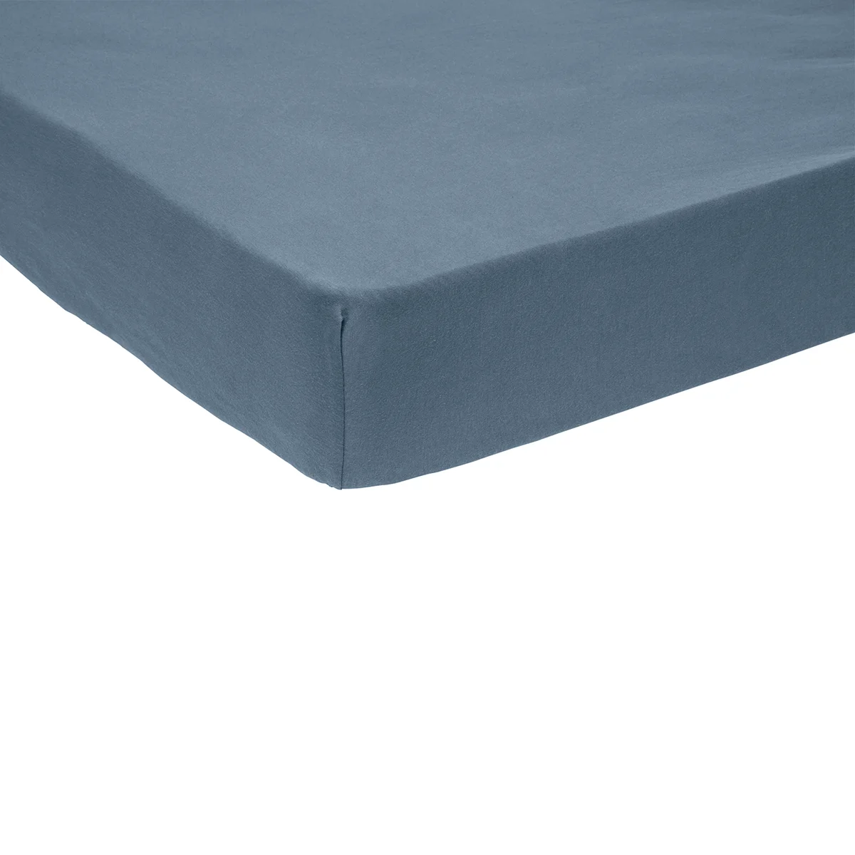 Drap Housse Bébé Confort Jersey Coloris Denim