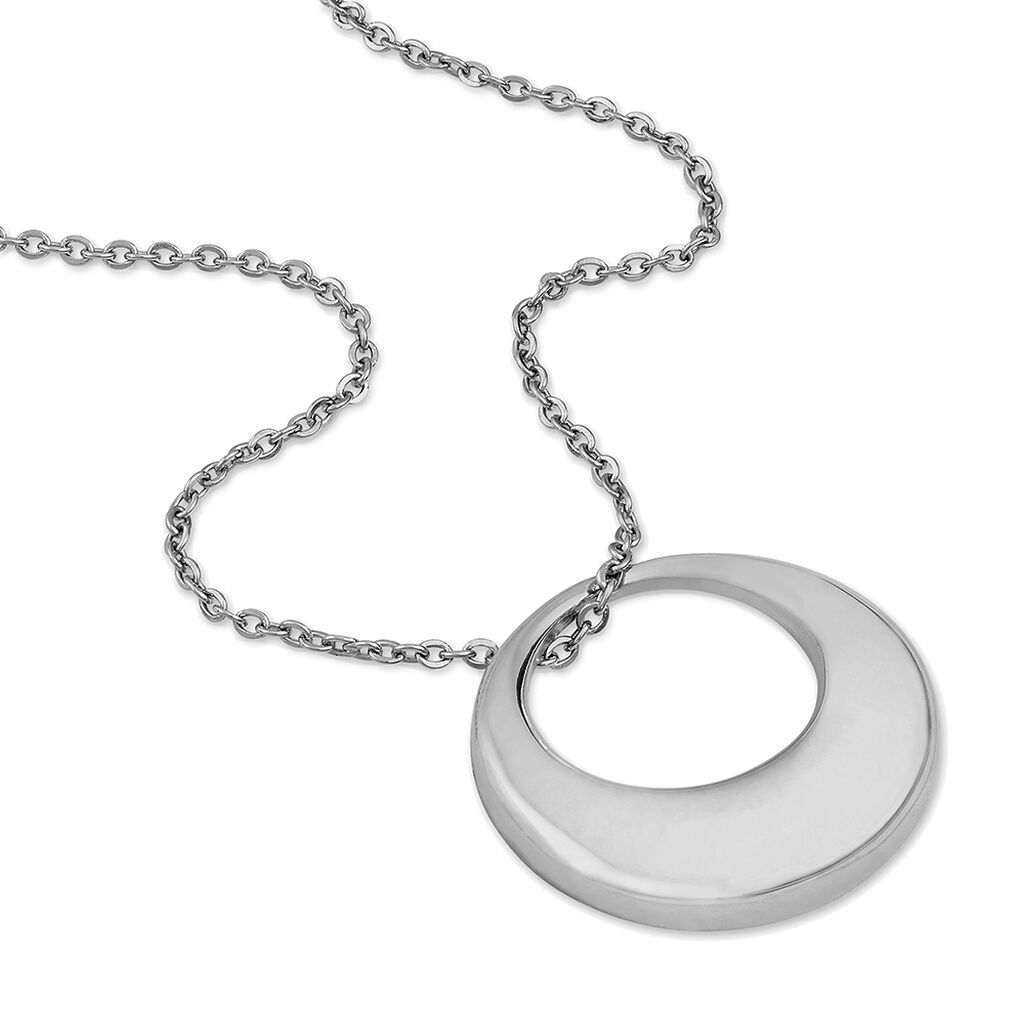 Collier Creolia Acier Blanc