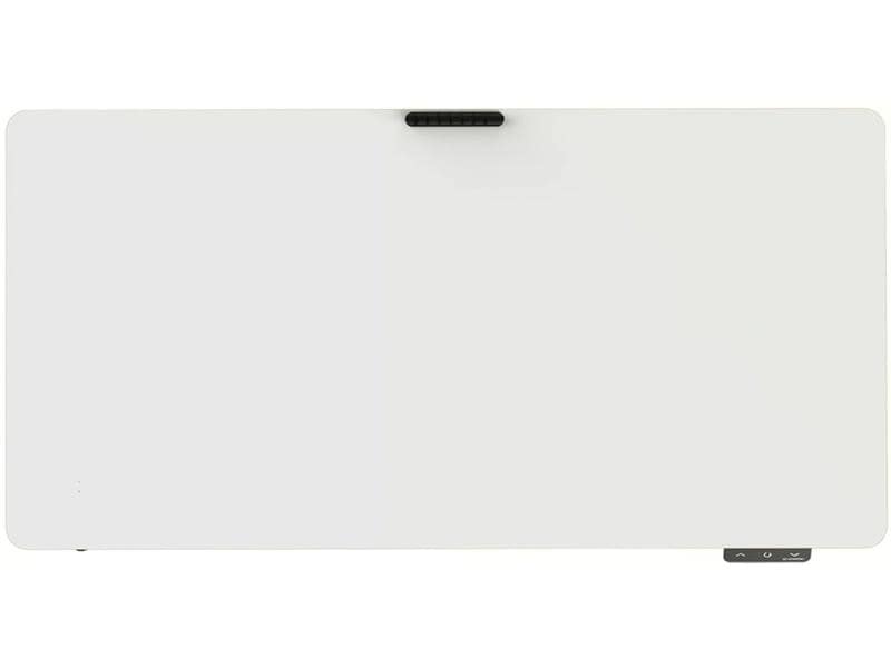Ultradesk Gaming Tisch Pulsar Weiss Höhenverstellbarer Gaming-Tisch für bis zu zwei Monitore