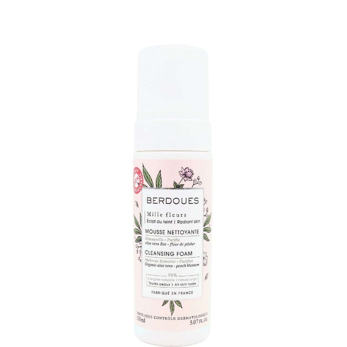 Berdoues 1902 Mille Fleurs Mousse Nettoyante