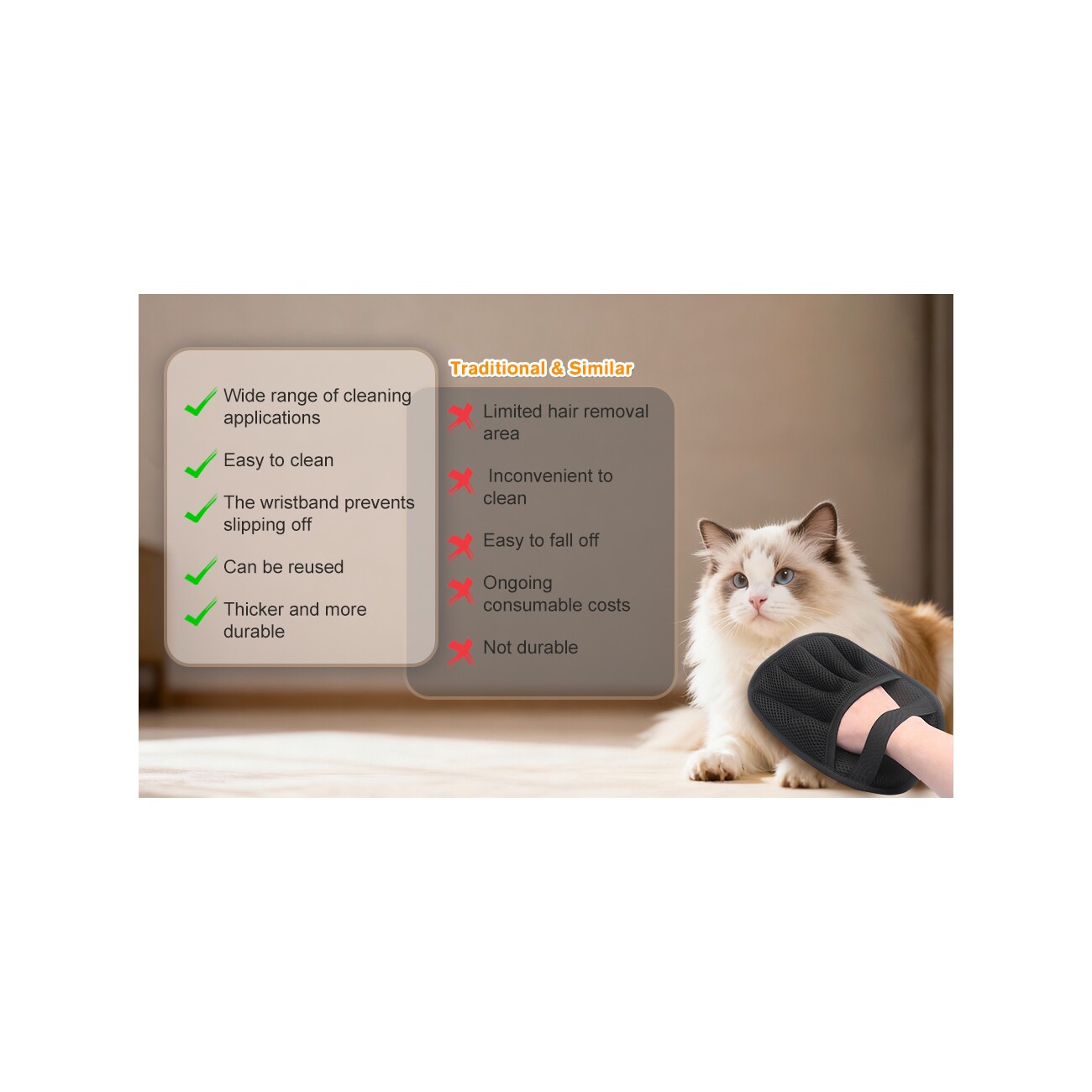 Petsation Fusselhandschuh