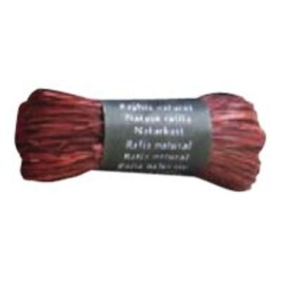 Maildor - Pelote de raphia naturel - ruban d'emballage 50 g - café