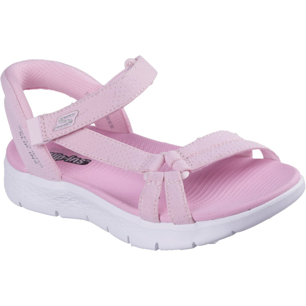 Køb Skechers Pink Go Walk Flex Sandal