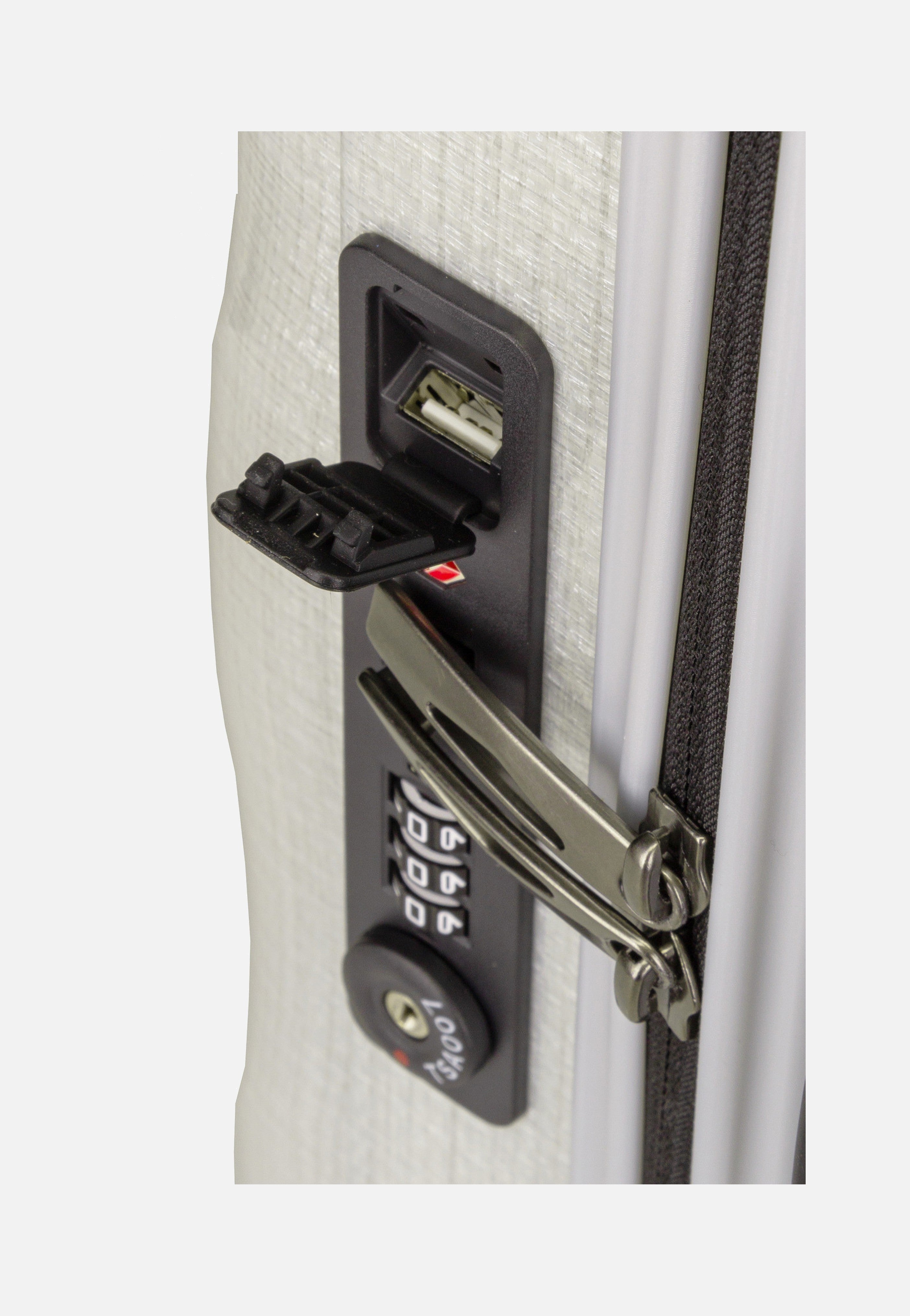 C-Lite Spinner 55 Off White - Koffer