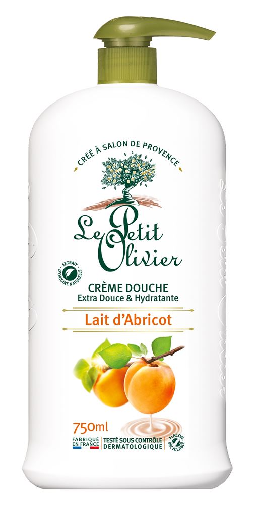 LE PETIT OLIVIER Duschcreme<br>750 ml, Flasche, Aprikosenmilch Hypoallergen