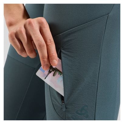 Collant Long Femme Odlo Ascent Gris