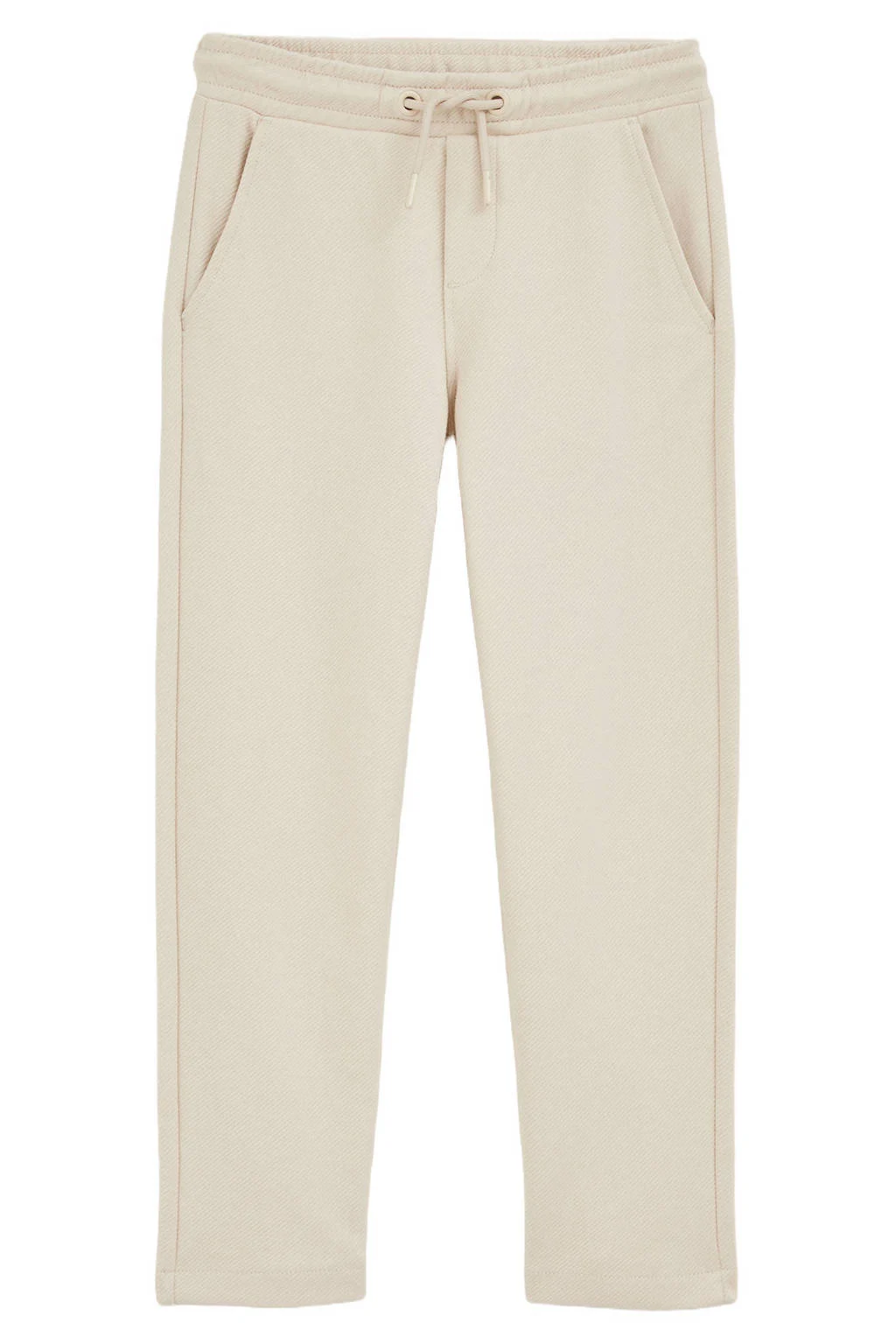 WE Fashion Blue Ridge slim sweatpant ecru
