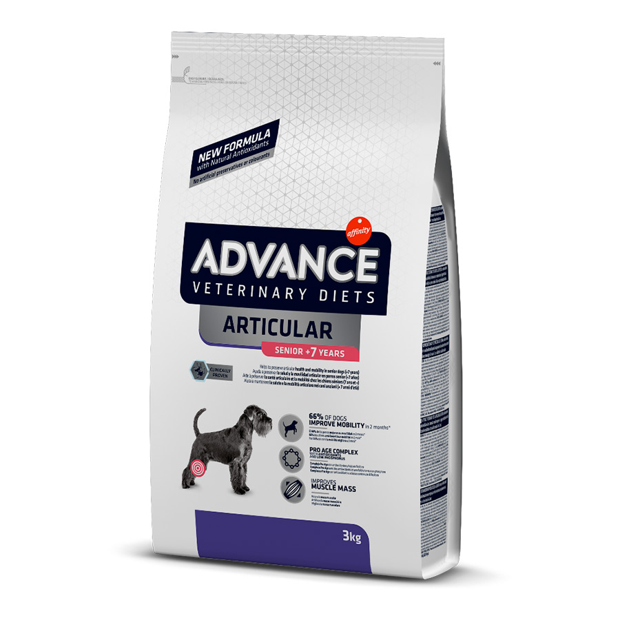 kg de ração Advance Veterinary Diets Articular +7 para cães seniores