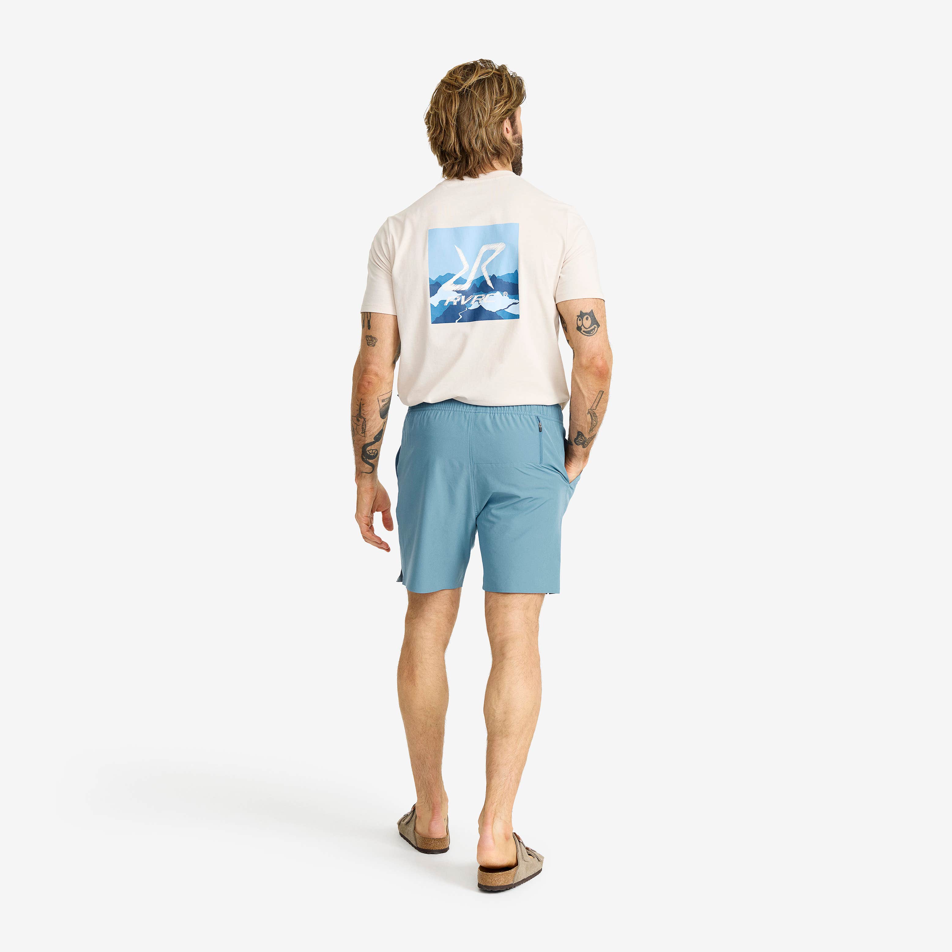 Summer Swim Shorts Herre Captain's Blue