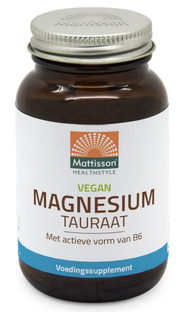 Mattisson HealthStyle - Vegan Magnesium Tauraat Capsules en Ashwagandha Tabletten - 2 Stuks