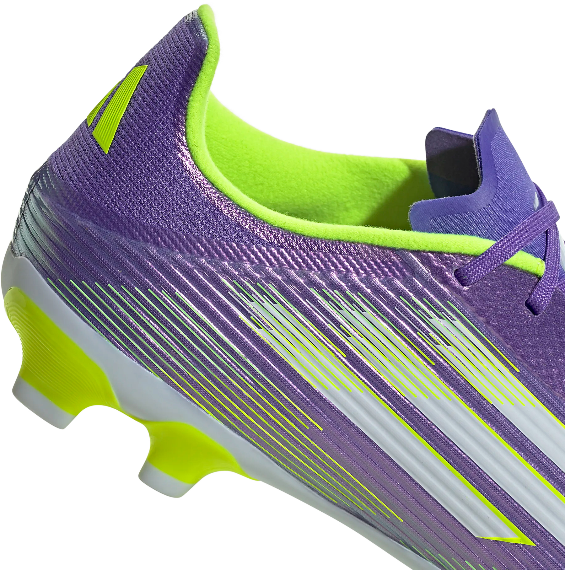 F50 League MG Purple Rush/Cloud White/Lucid Lemon
