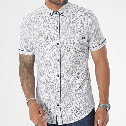 Chemise Manches Courtes Blanc