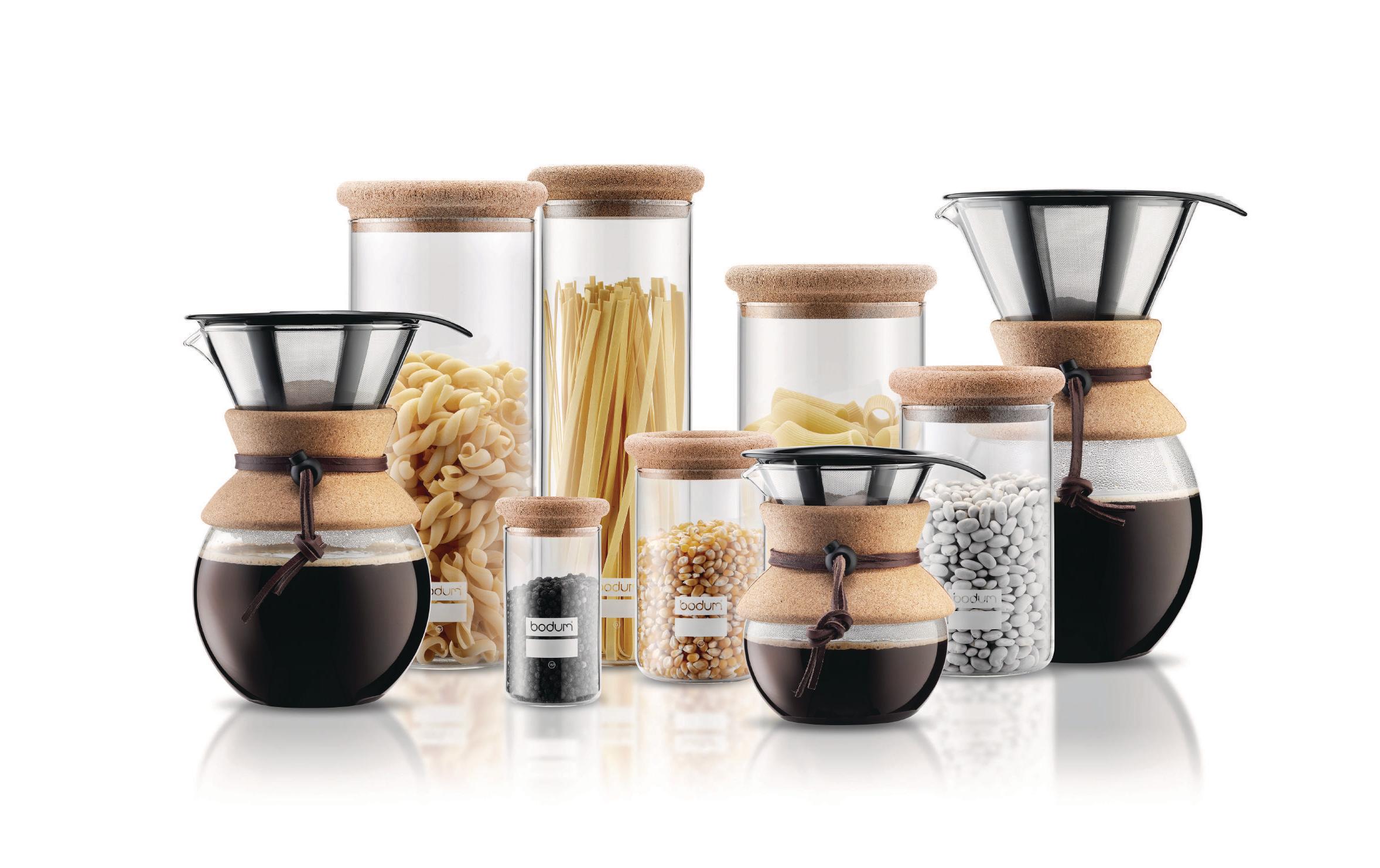 Kaffeebereiter Pour Over 1 l, BeigeEleganter Kaffeebereiter