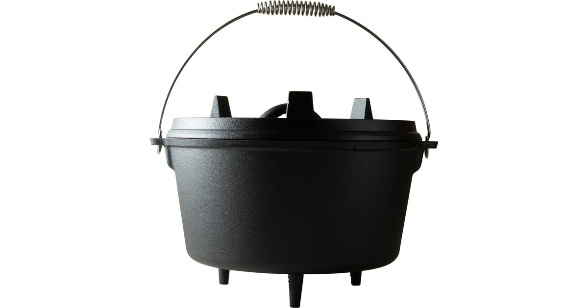The WindmillDutch Oven 9 qt kookpan  (Zwart, Ø 31.5 cm | 8.5 liter)