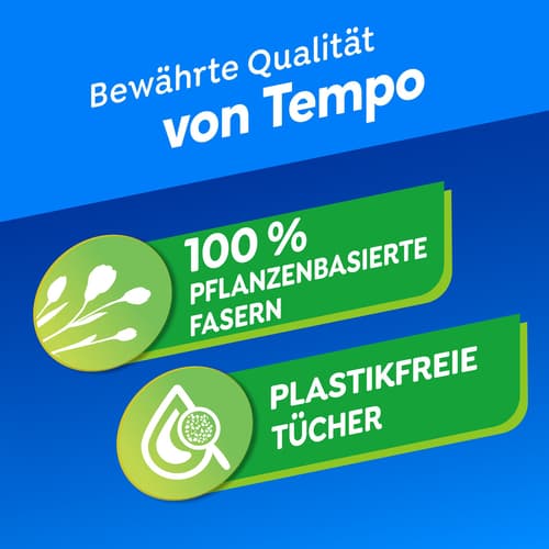Tempo feuchte Toilettentücher sanft für Kinder