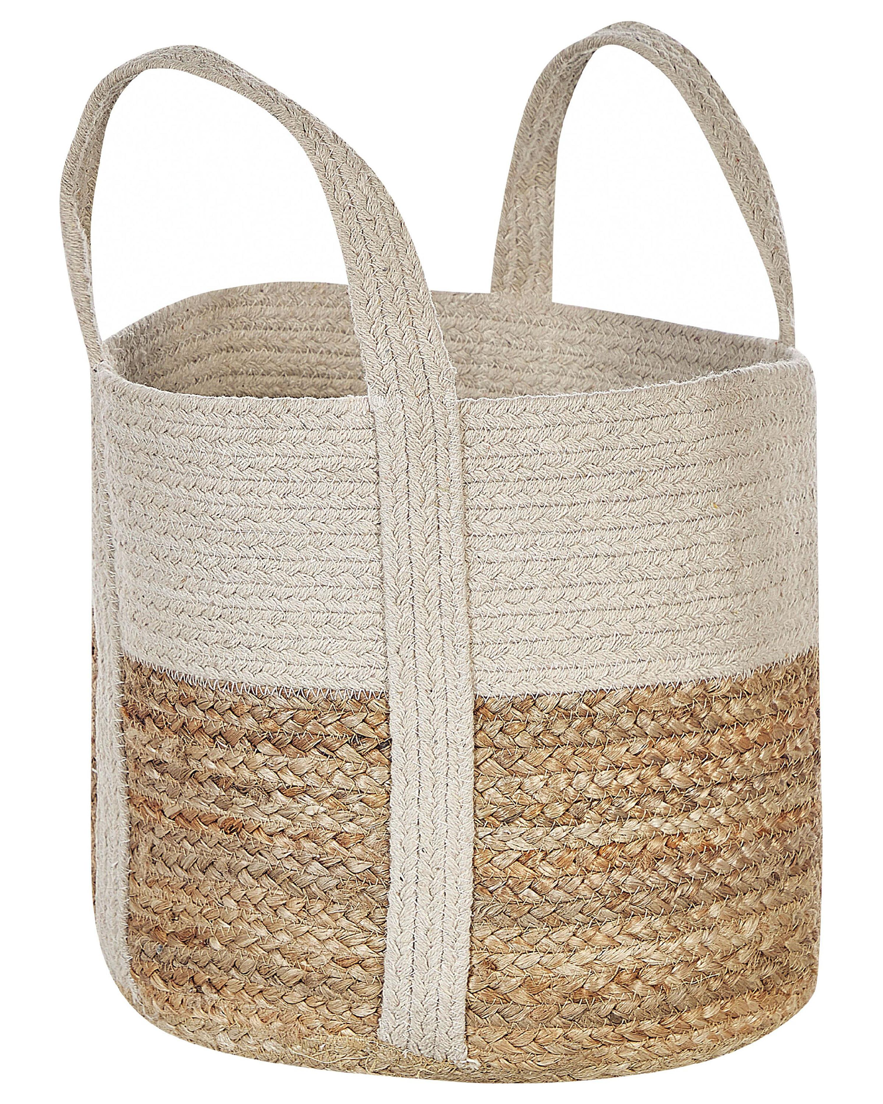 Mand SONIPAT Jute Natuurlijk