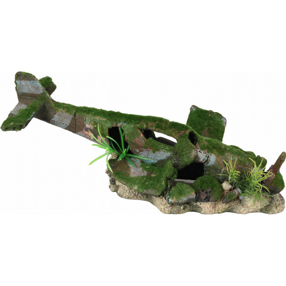 Avion kozma 35 x 16 x 16 cm décoration aquarium