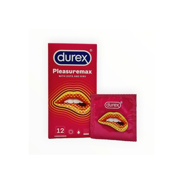 Durex Max Pleasure Fluted Kondome 12 Stück