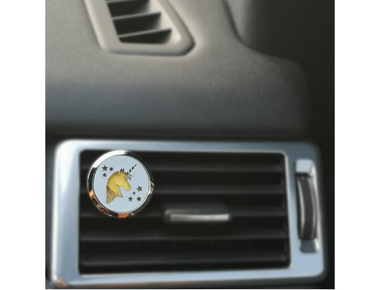 ZEN AROME - Diffuseur d'huiles essentielles pour voiture en inox clip'ar...