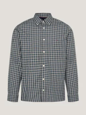 Camisa Micro Tartan de Corte Regular