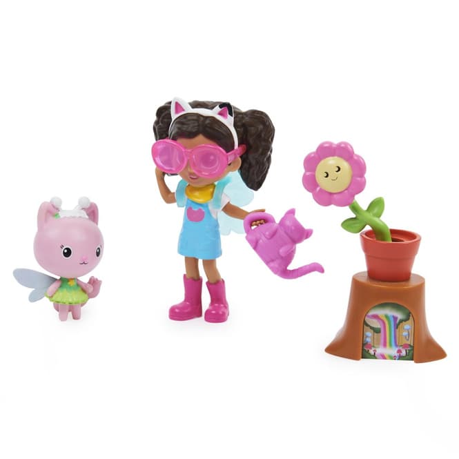 Gabby's Dollhouse - Garten Set mit Gabby und Kitty Fairy