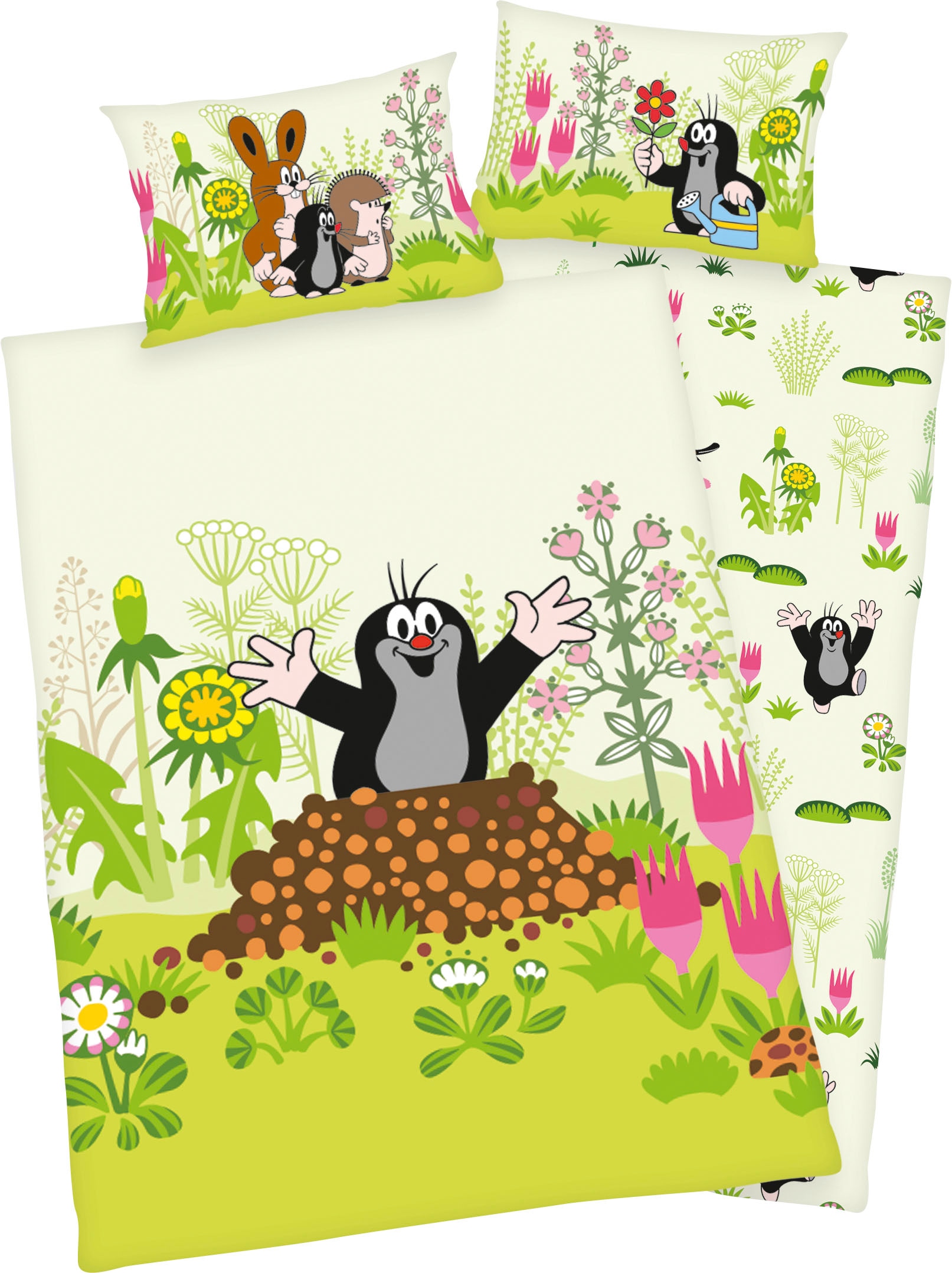 Babybettwäsche »Der kleine Maulwurf« mit tollem Motiv