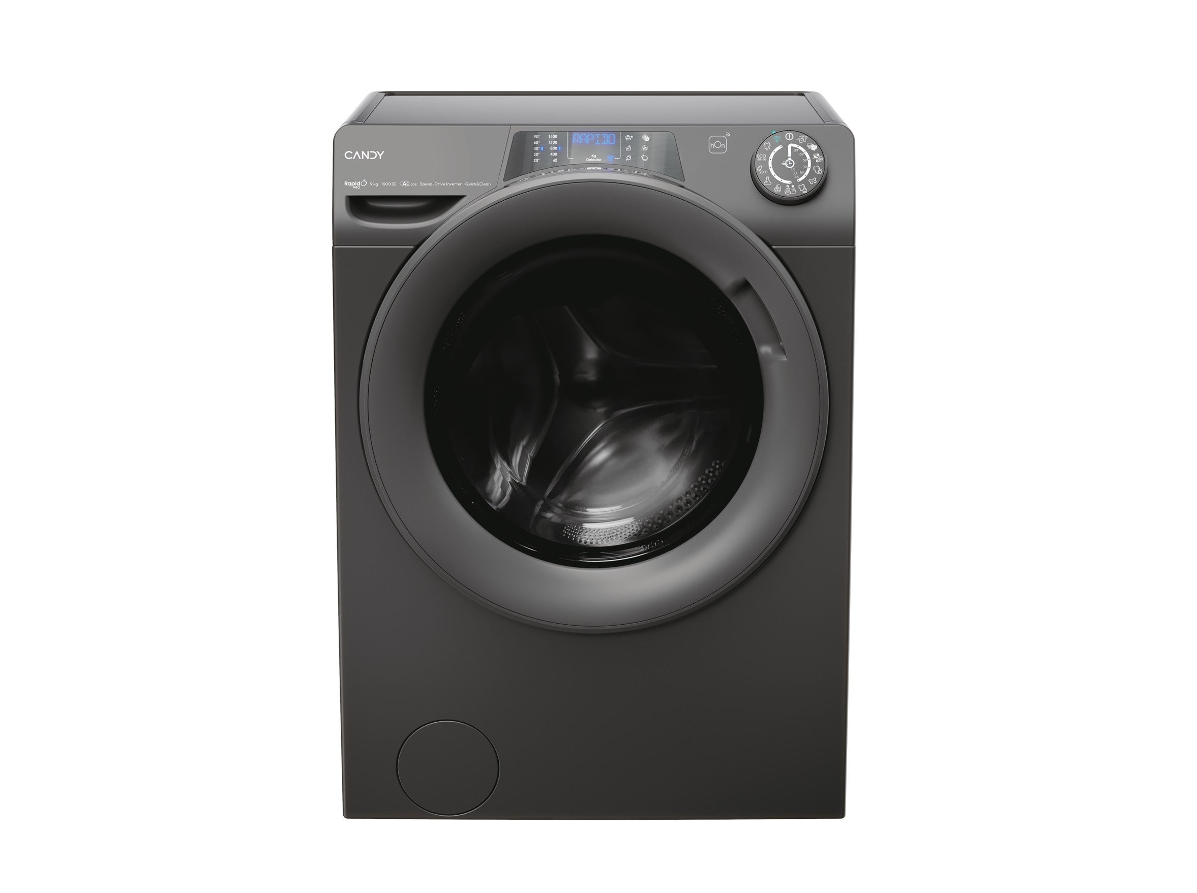 MÁQUINA DE LAVAR ROUPA CANDY RP 696BWMRR8/1-S - CINZA A 9 KG