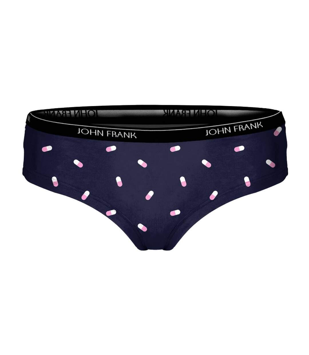 Shorty Femme JOHN FRANK Confort et Qualité en Coton Premium Pack de 3 Shorty GVH05