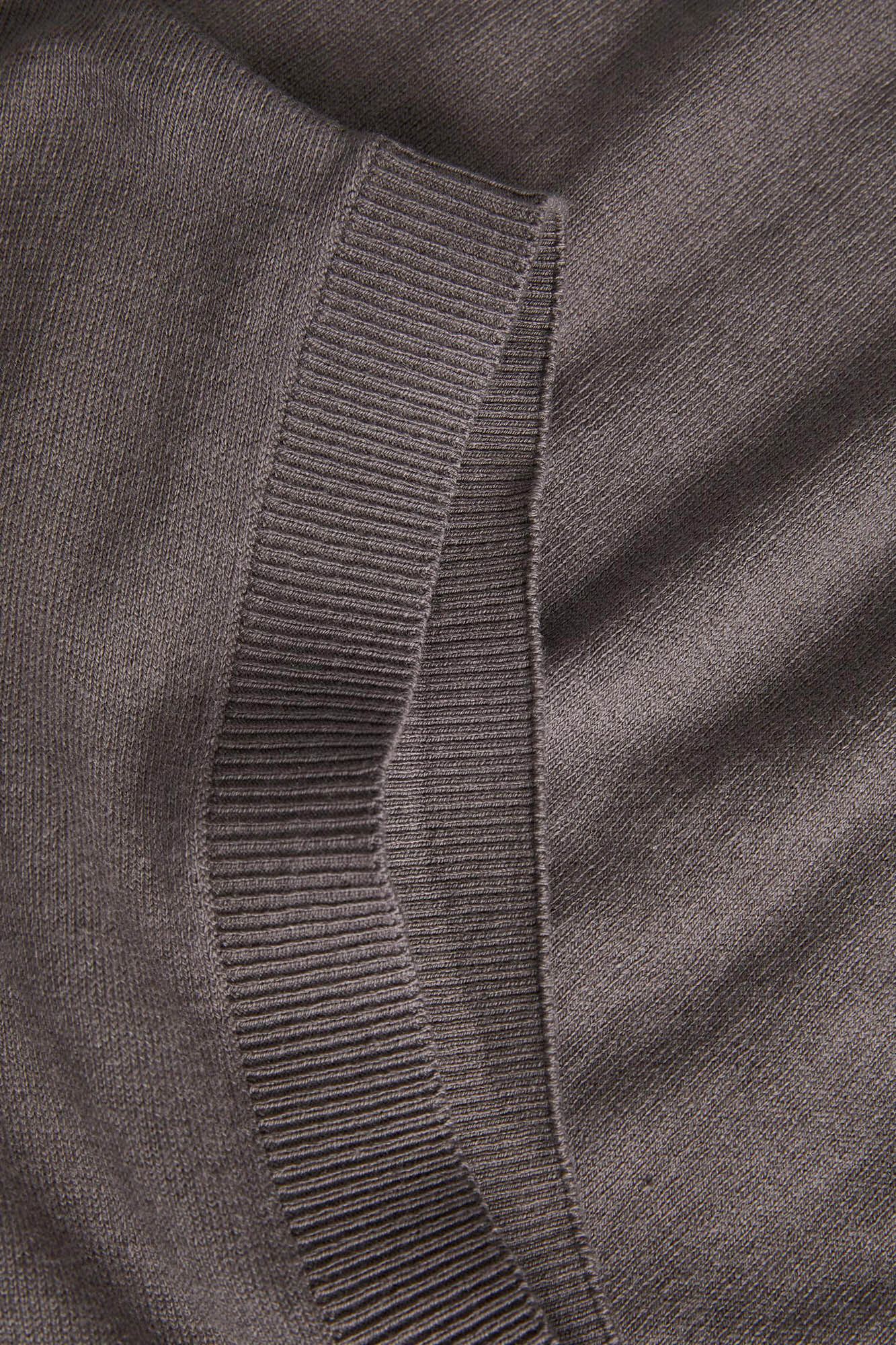 Chaleco de punto - gris medio