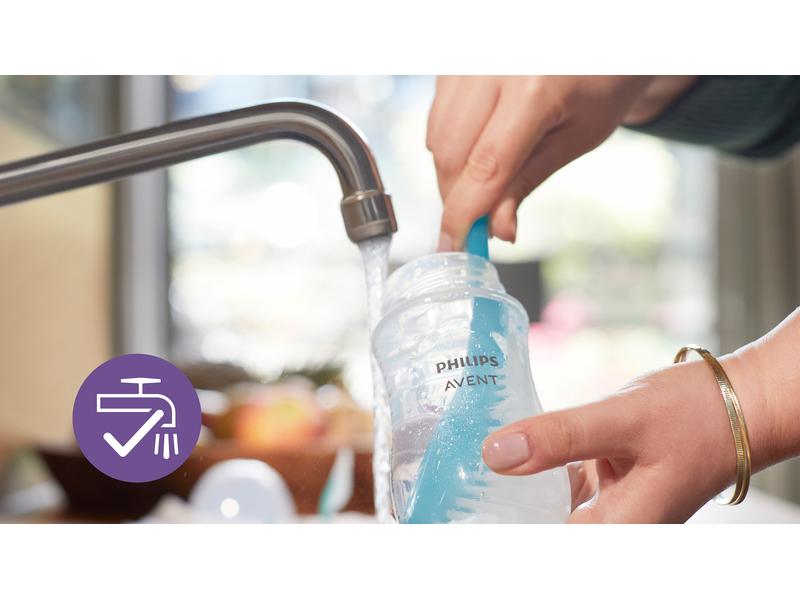 PHILIPS AVENT Trinksauger Natural Response 0m  Stufe 1 Brustähnlicher Sauger für naturnahes Trinken, 2 Stück