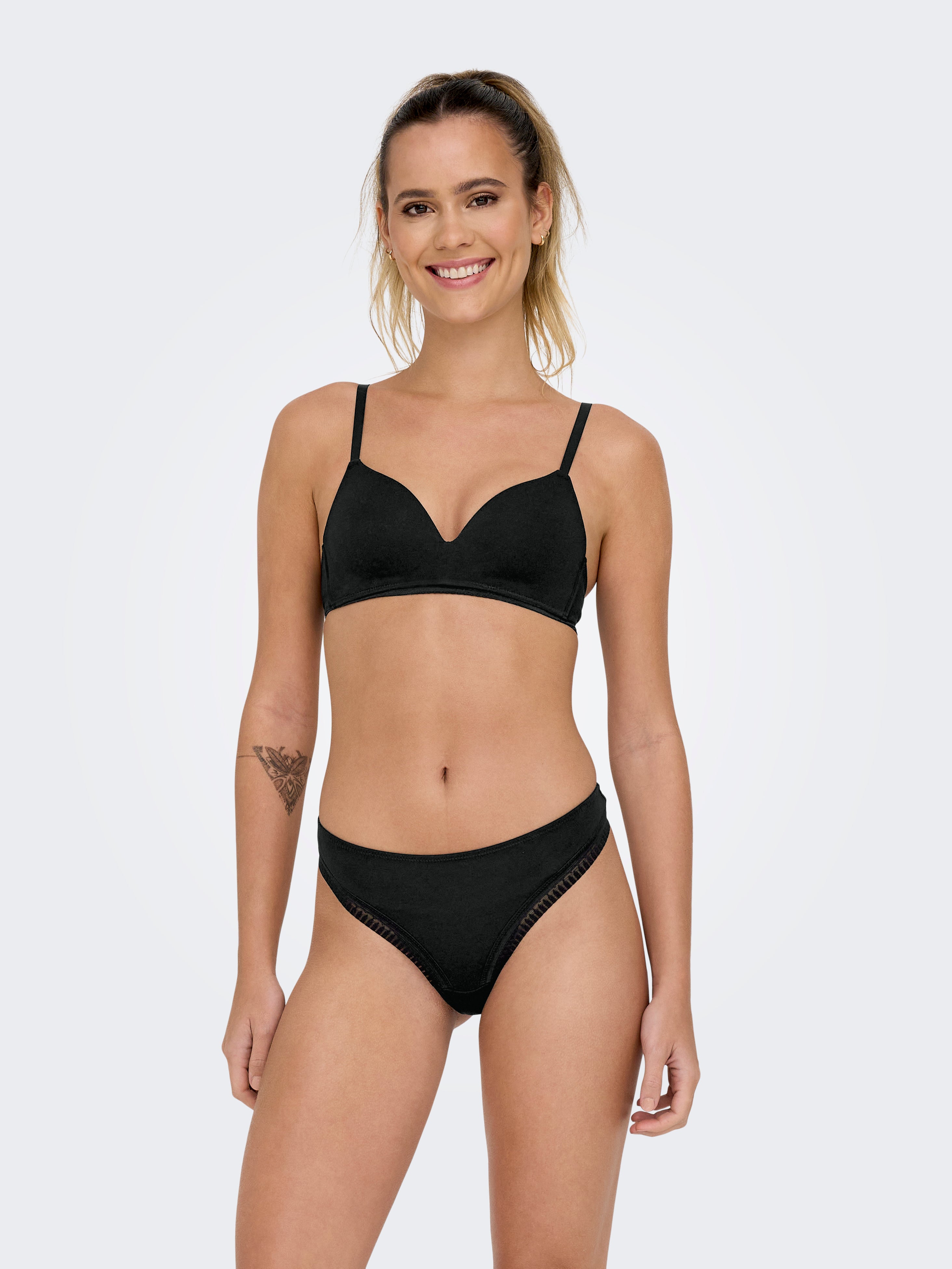ONLBARBARA G-String Black