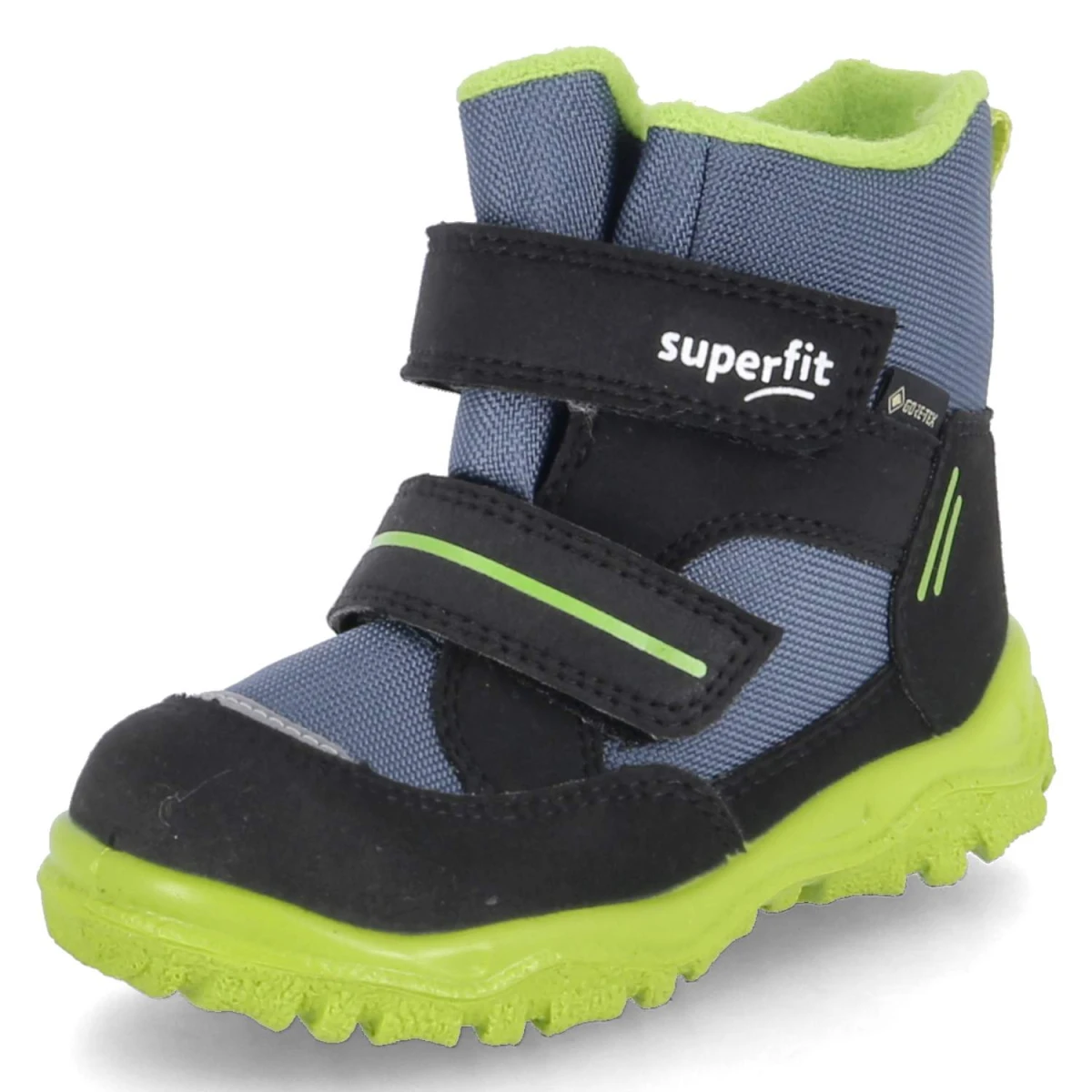 SuperfitWinterstiefeletten HUSKY1 - SCHWARZ/HELLGRÜN