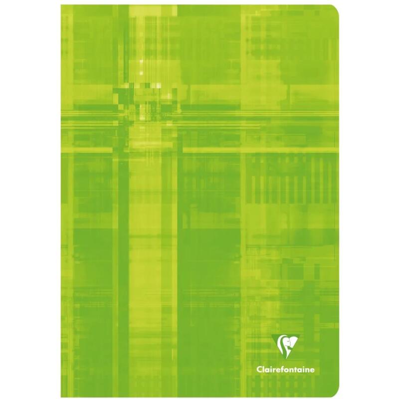 Cahier piqué A4 80 pages quadrilé 10x10 + marge - Assortis