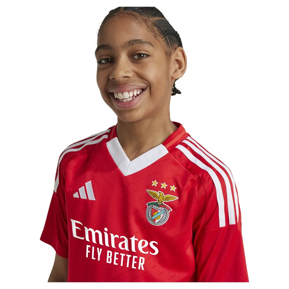 adidas Benfica 24/25 Heim Junior-Kurzarm-T-Shirt