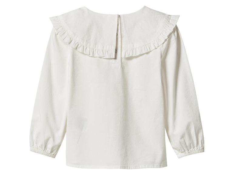 Kinder shirt met sierkraag
