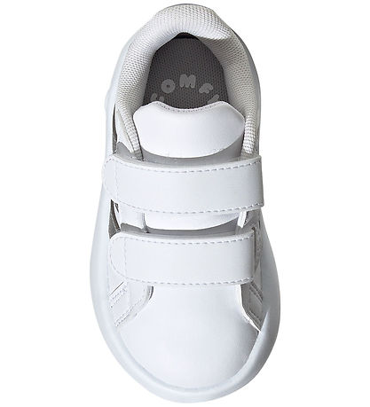 adidas Performance Sko -  Grønd Court 2.0 CF - Hvid/Sølver