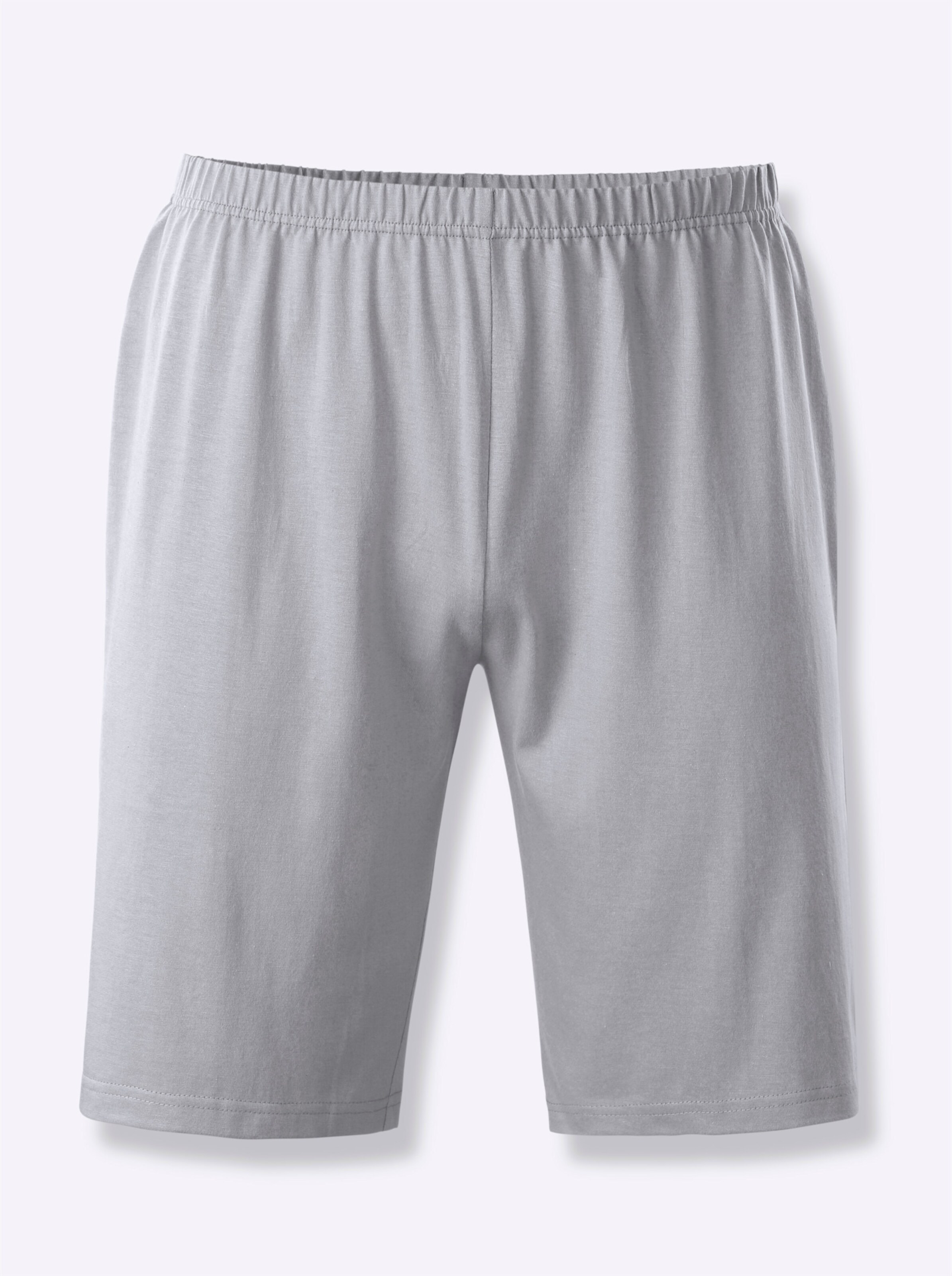 wäschepur men Shortys in steingrau + bleu
