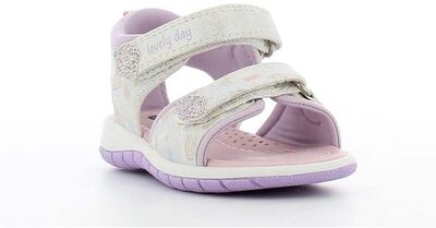 Sprox Babysandaler, Hvit/Lilla