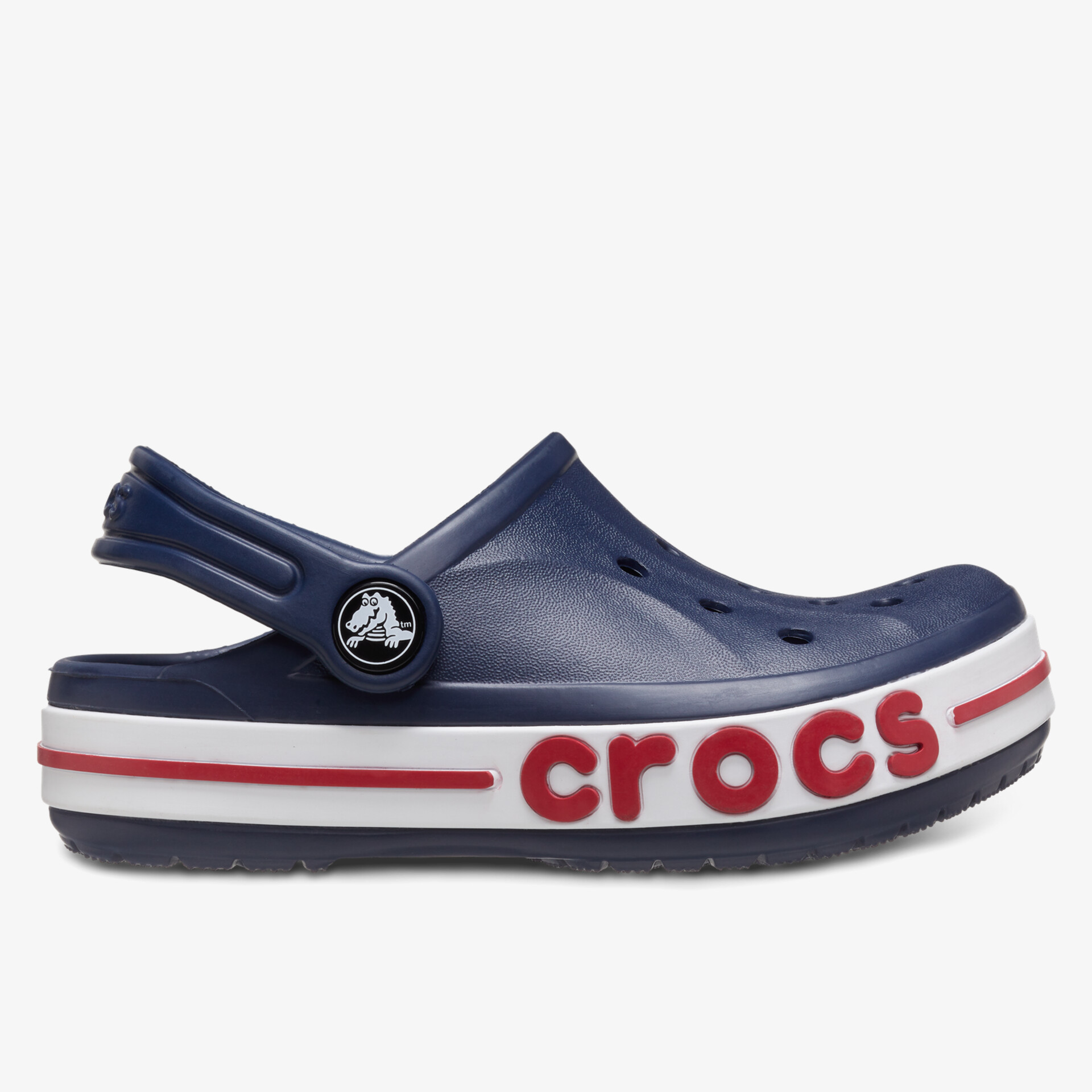 crocs Bayaband Kinder Clogs blau